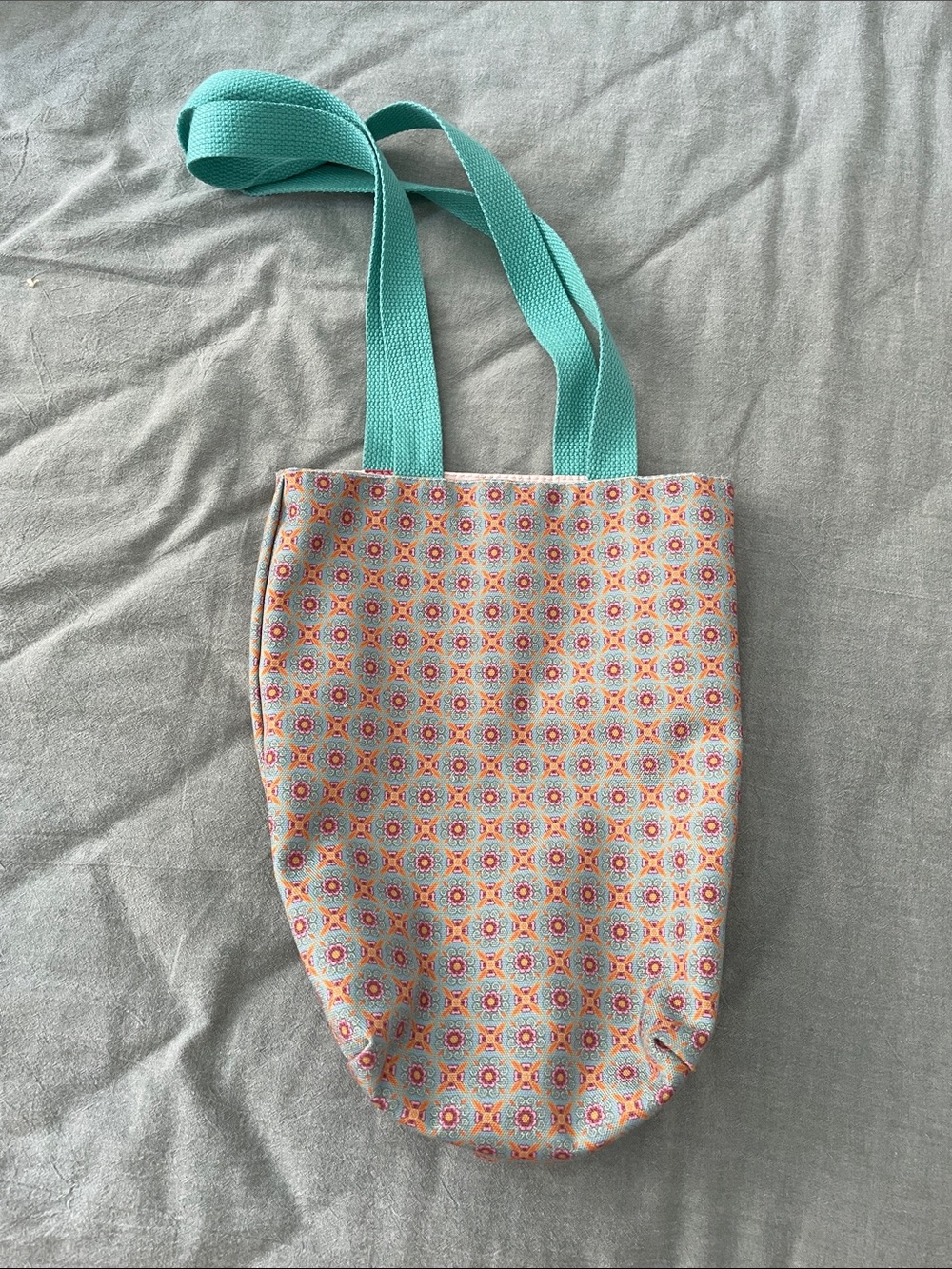 Toad&Co Aqua-strap Geometric Print Canvas Tote